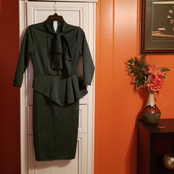 Dresses & Skirts - Olive green dress